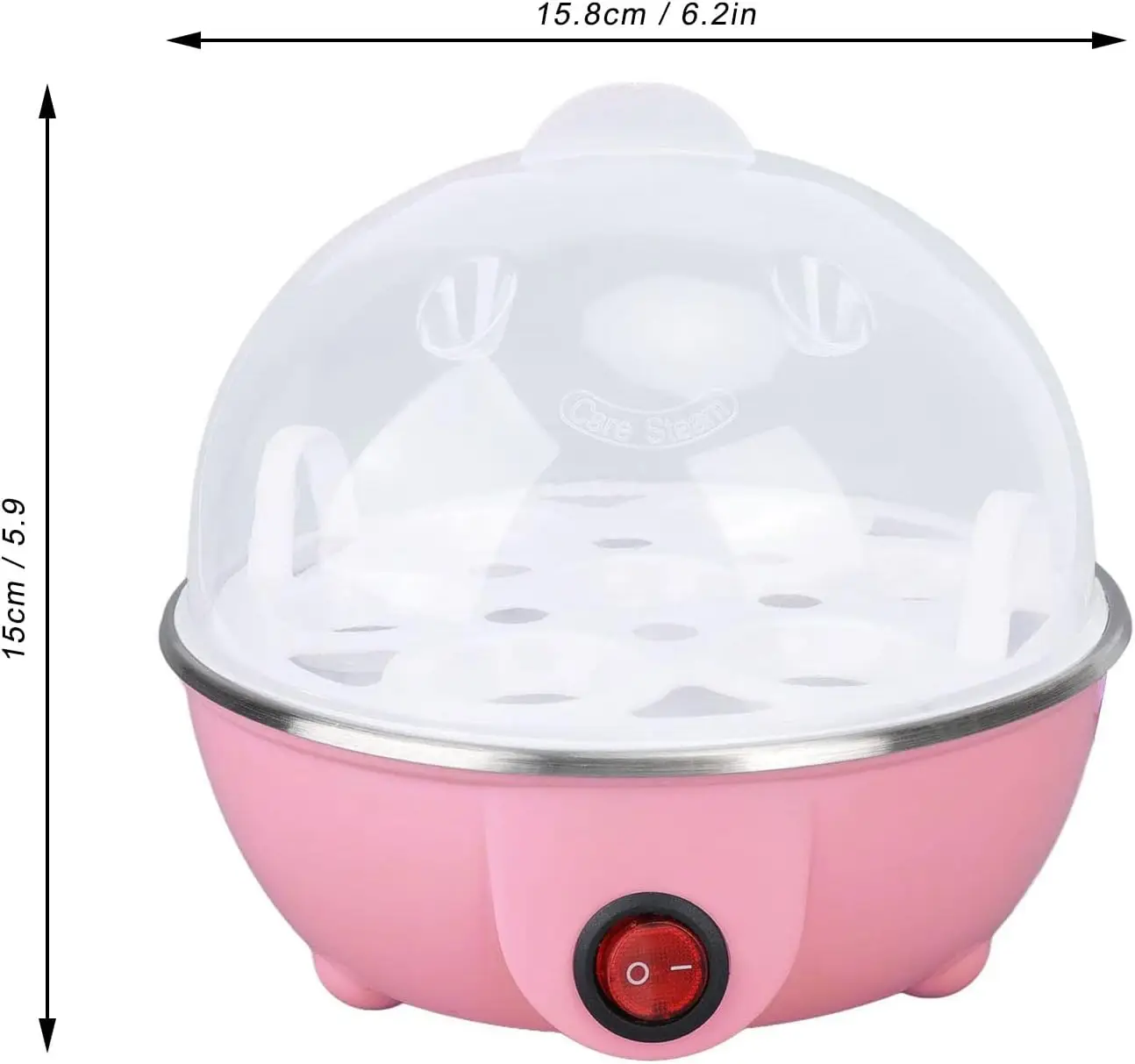 Fast Quick Mini Boiled Egg Cooker Machine Smart Plastic Electric Egg Steamer Boiler Rapid Electric Egg Cooker Boiler