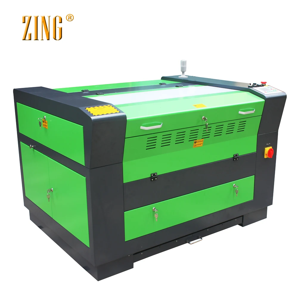 100W CO2 Laser Cutter and Engraver with up and down Table Reci Tube Power for Wood Laser Cutting Machine