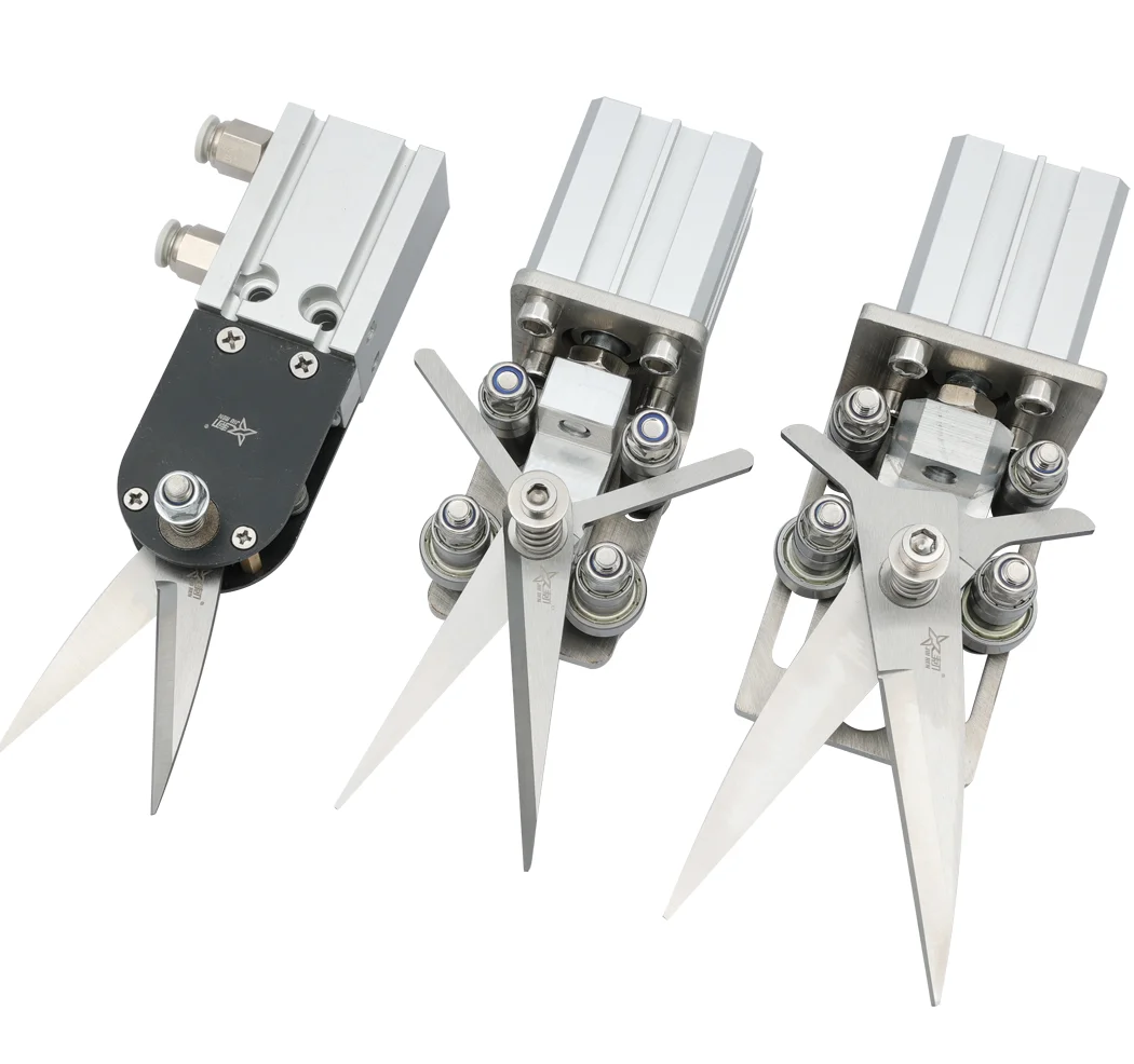 Mask machine scissors head high speed steel ear belt scissors blade full automatic ear belt machine blade M2 scissors head