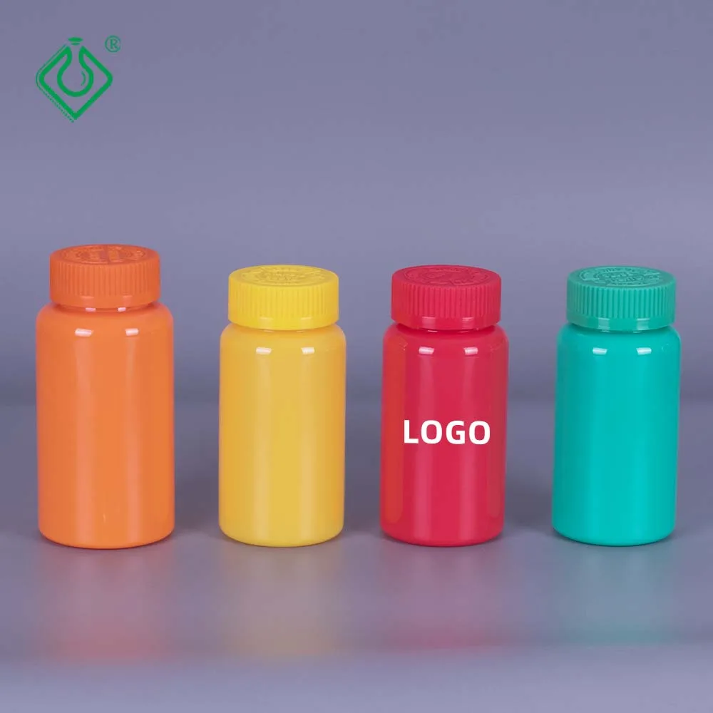 custom low price plastic jar medicine bottle pill vitamin plastic bottle with screw cap plastic bottle for pills