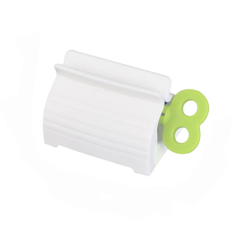 3 Pieces Rolling Tube Toothpaste Squeezer Toothpaste Seat Holder Stand Rotate Toothpaste Dispenser for Bathroom