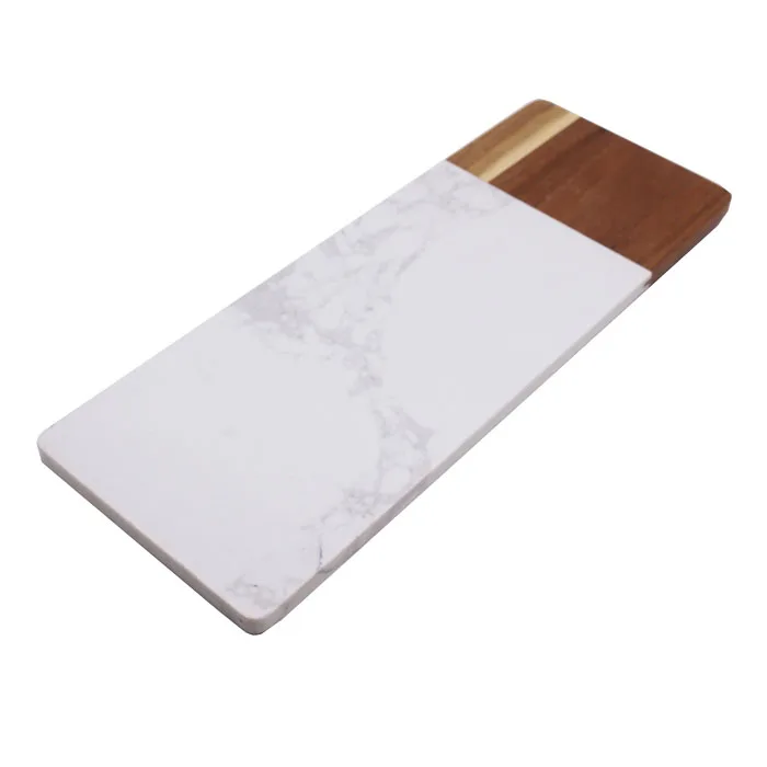 Accessories Classic Minimalism Wholesale Marble Acacia Wooden Cutting Board