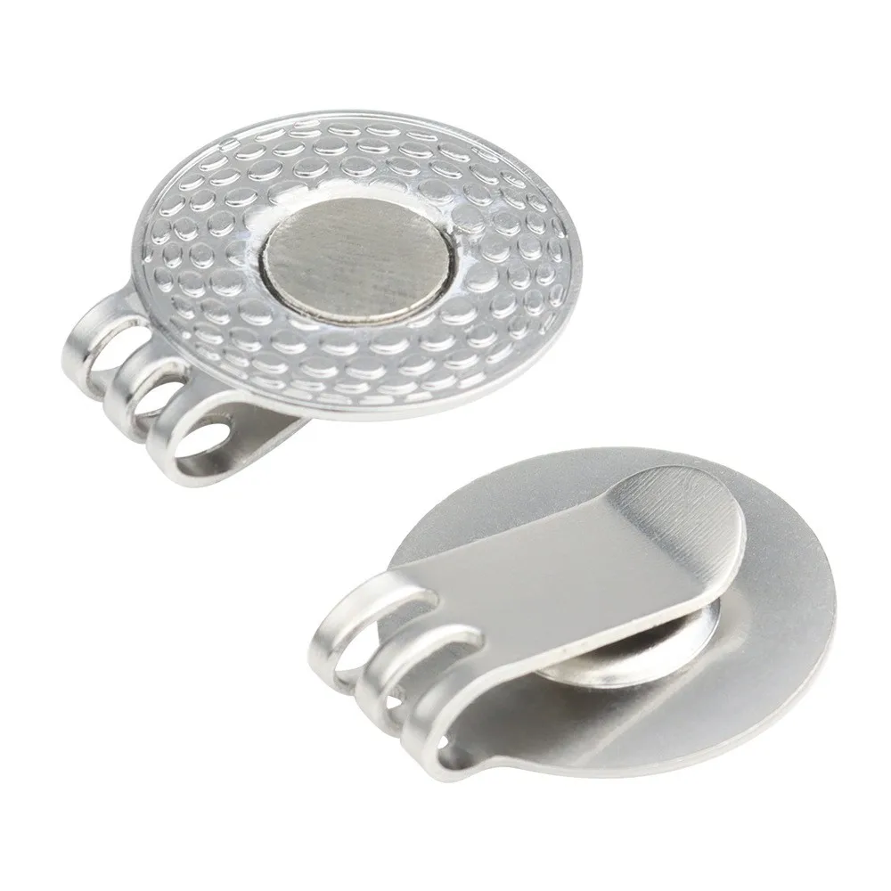 Spot golf ball marker magnetic golf  clamp set