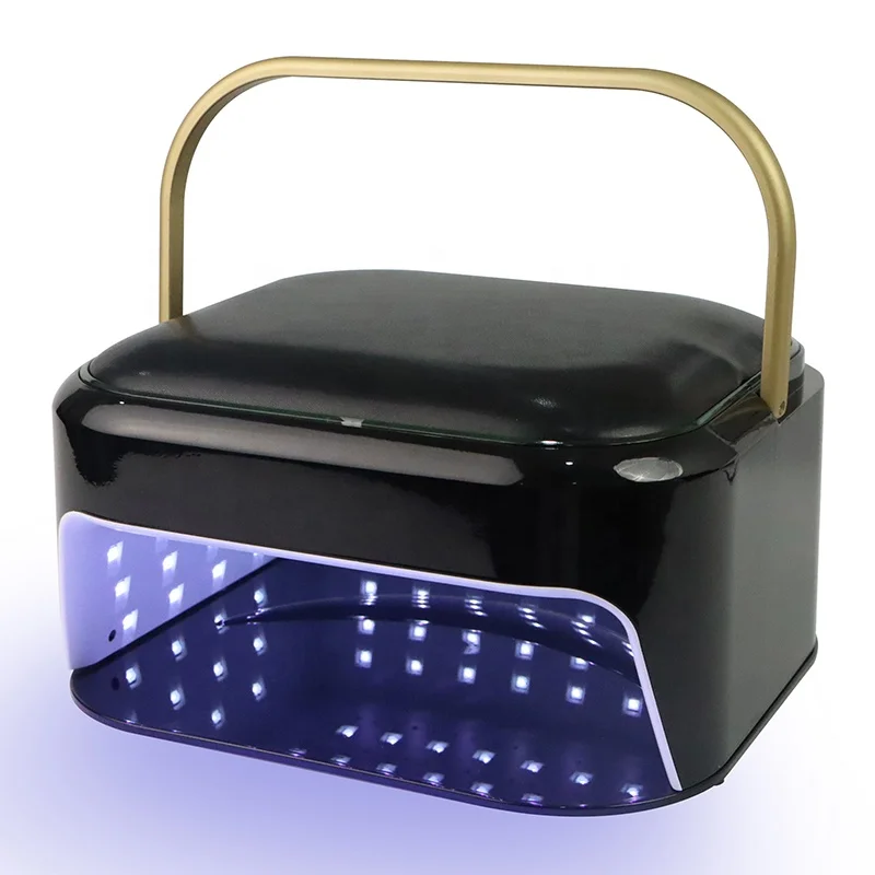 2 In 1 Hand Pillow Curing Uv Gel Light Lamps 218w Portable Cordless Professional Rechargeable Uv Led Nail Lamp For Nails