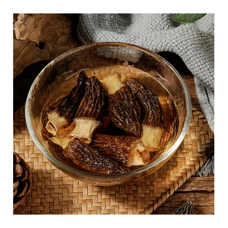 Organic Hand-Picked Wild Morel Mushrooms Unique Earthy Taste High in Vitamins Perfect Culinary Uses Gourmet Morel