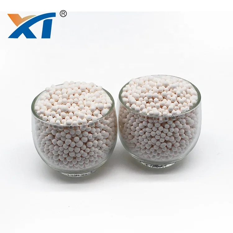 KA100 activated alumina adsorbent 1.5-3.2mm as filtration media for polymer purification