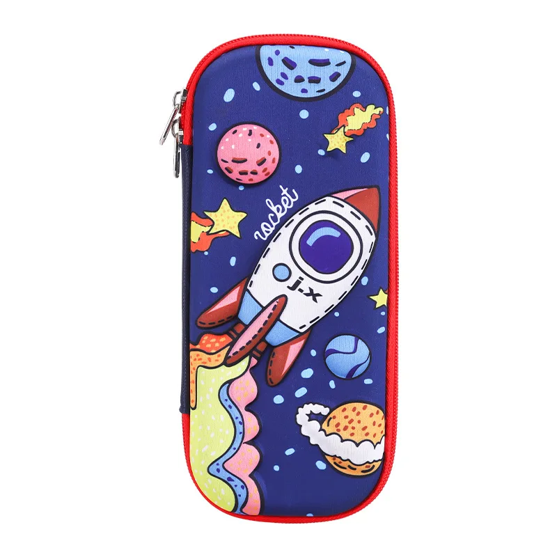 
Cartoon children pencil 3D cute boys and girls custom creative pencil case pencil case 