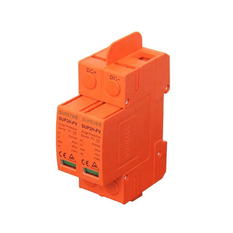  Suntree SUP2-PV 20KA до 40KA DC SPD солнечный PV стабилизатор напряжения с пиковым