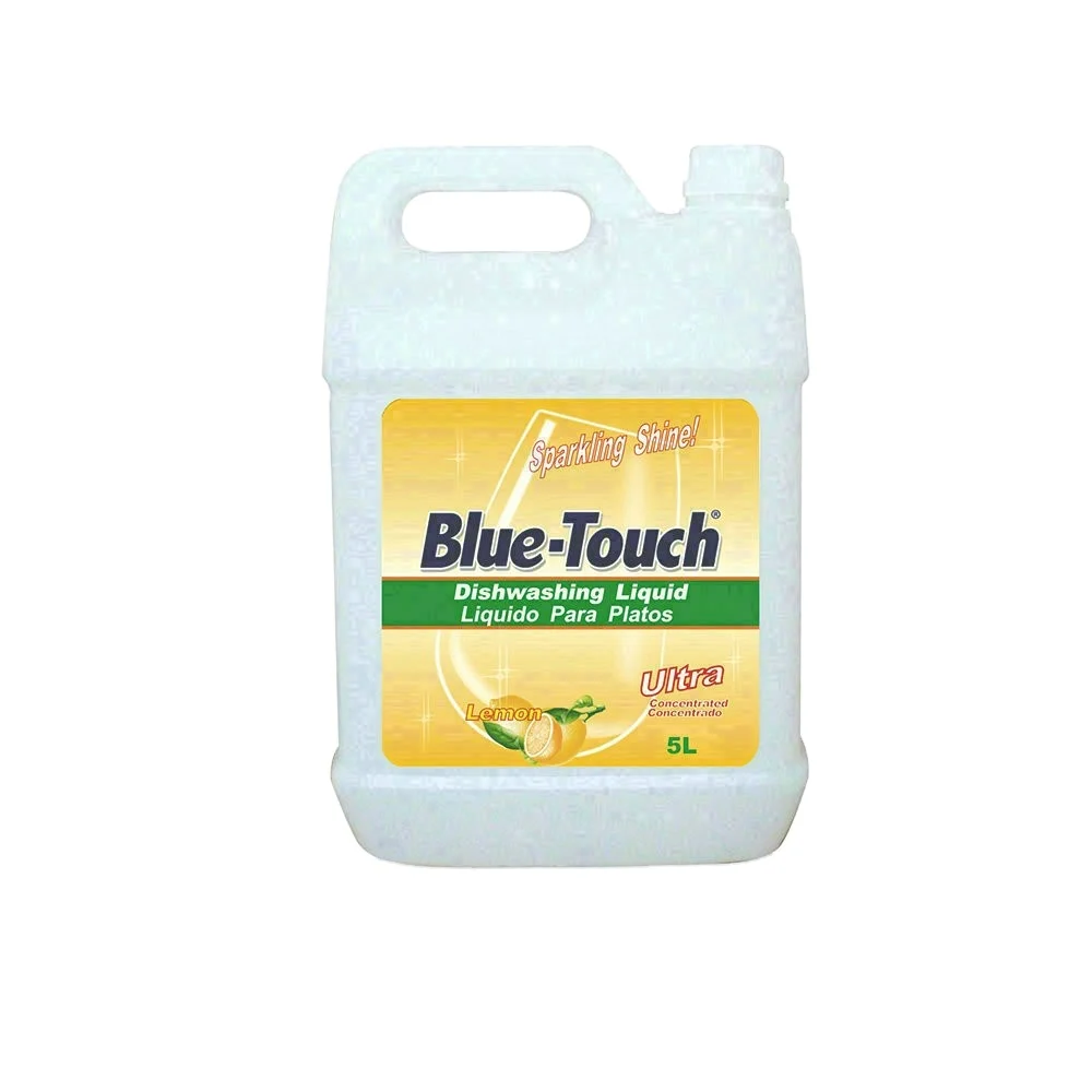 Blue-Touch Bulk Packing 10L Dishwashing Liquid Detergent Lemon Scent For Hotels Restaurants