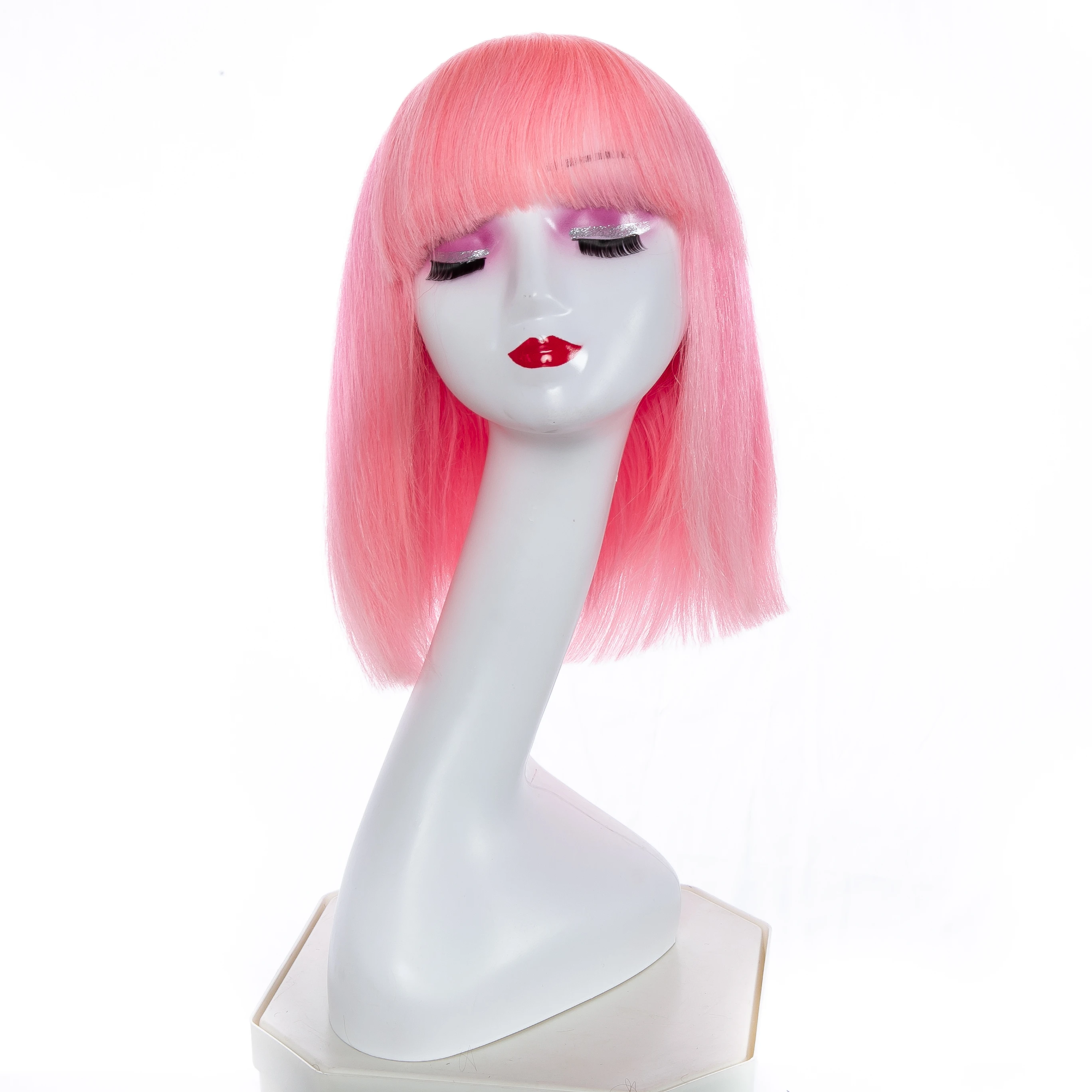 
First Beauty bob wig high quality raw virgin cuticle aligned human hair bob wig red blonde short hair wig for female 