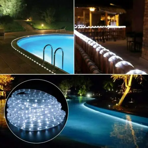 Factory Direct Supply  High Quality Christmas Decorative Color Changing Outdoor Led Flood Light Led Rope Light