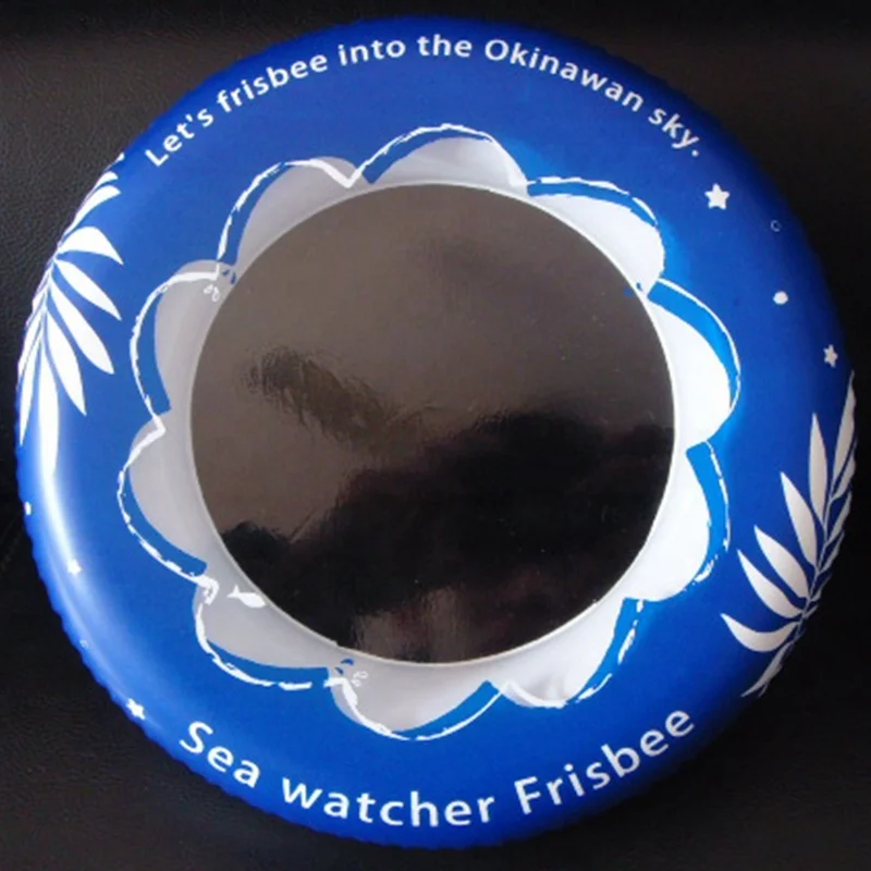 Sale Outdoor Sport Inflatable Pvc Boomerang Flying Disc Game Toy