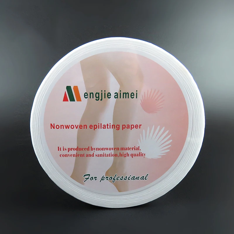 Wholesale Beauty Professional Grade Facial Body Non Woven Epilating Wax Strips Wax Paper Roll