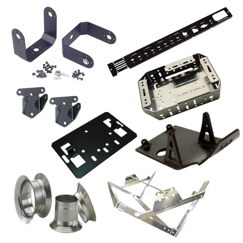 Oem Odm Precision Metal Parts Customized Aluminum Anodized Enclosure Stainless Steel Parts Sheet Metal Fabrication Services