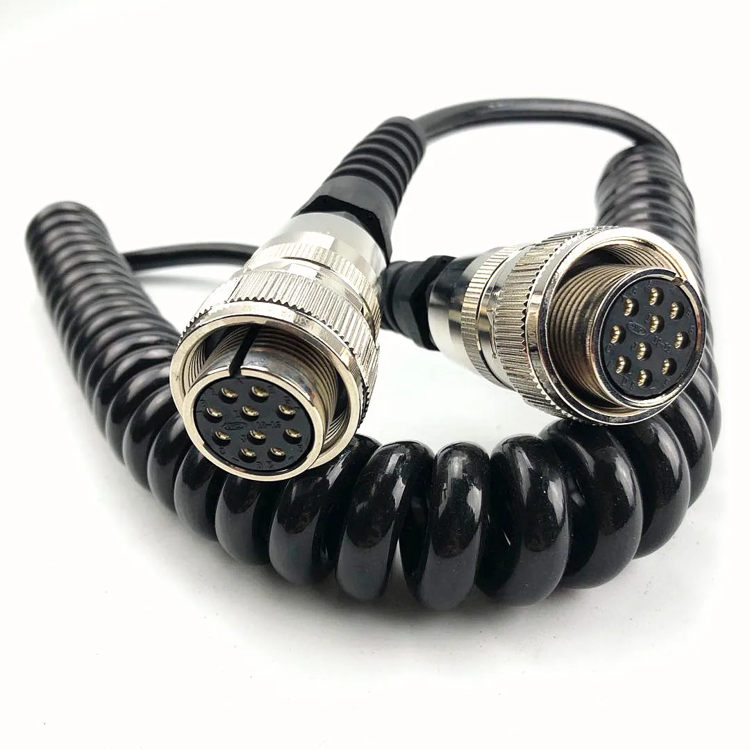 
117833 MOBA Coil cable for milling depth regulator 10 pole 10 pole 