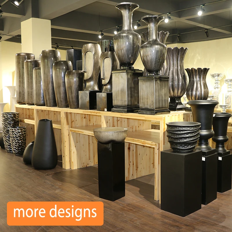 Белая ваза из стекловолокна для свадьбы, креативная форма