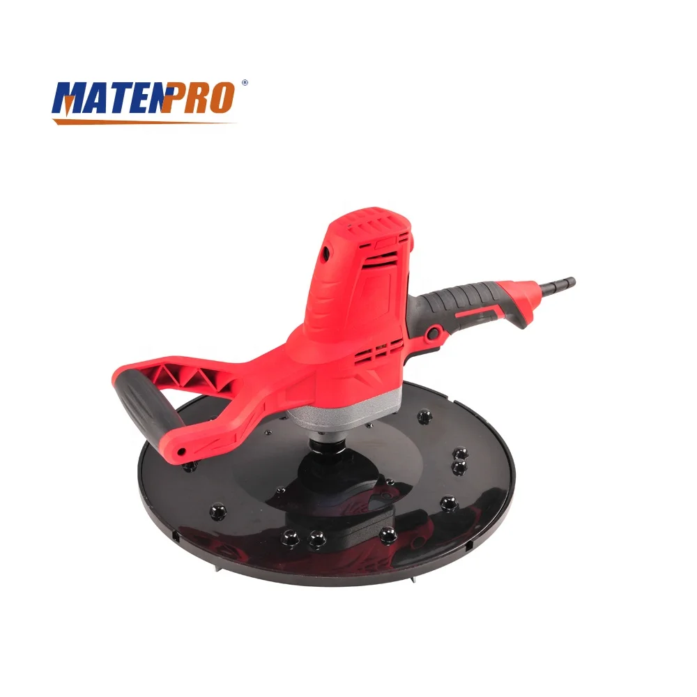 Cement Electric Sander Machine variable speed Detachable Pad Multi functional