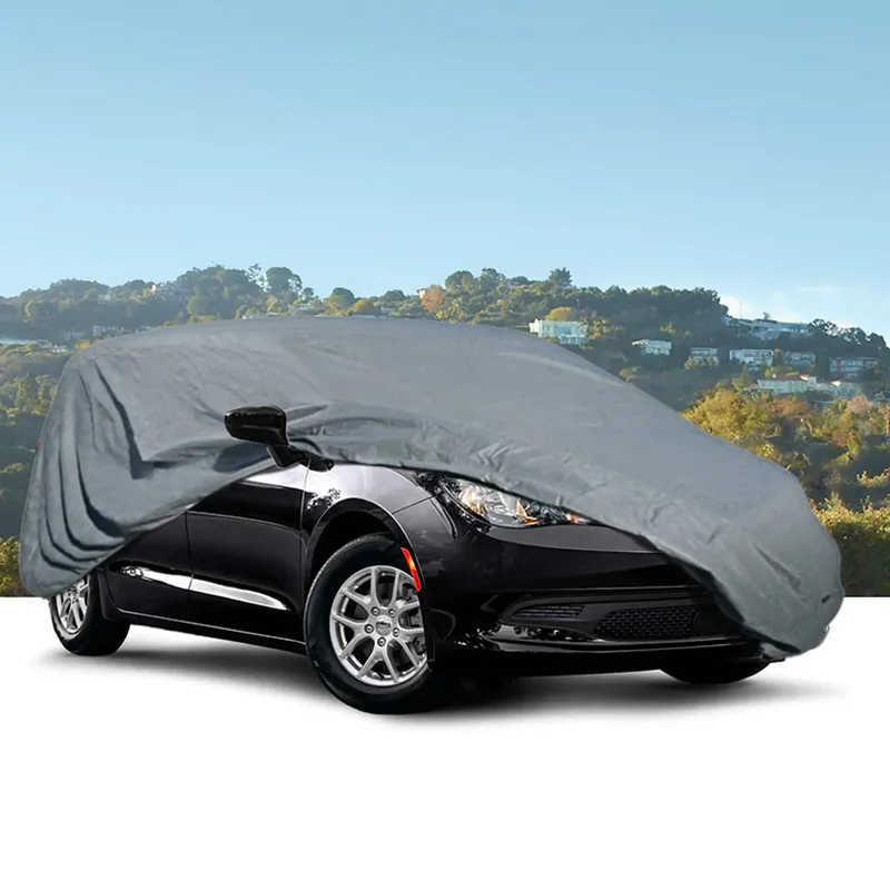 Basic Guard Non-Woven Fabric SUV Car Cover Customized Waterproof Outdoor Automatic Car Cover