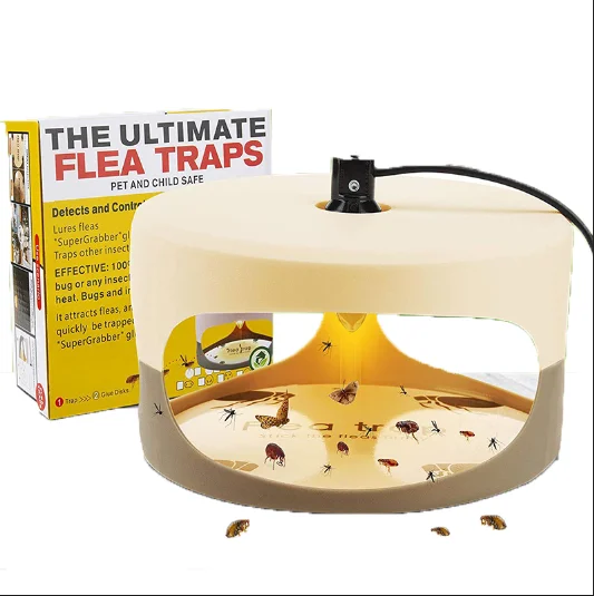 2023 Hot Selling home safe killer lamp sticky flea trap