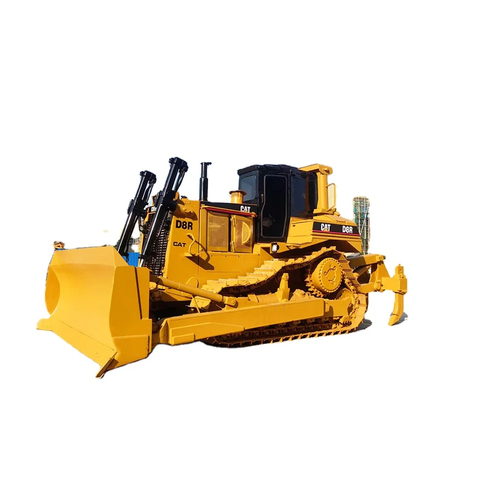 Хорошая продажа подержанных машин CAT D8R бульдозер гусеничная техника использованные бульдозеры