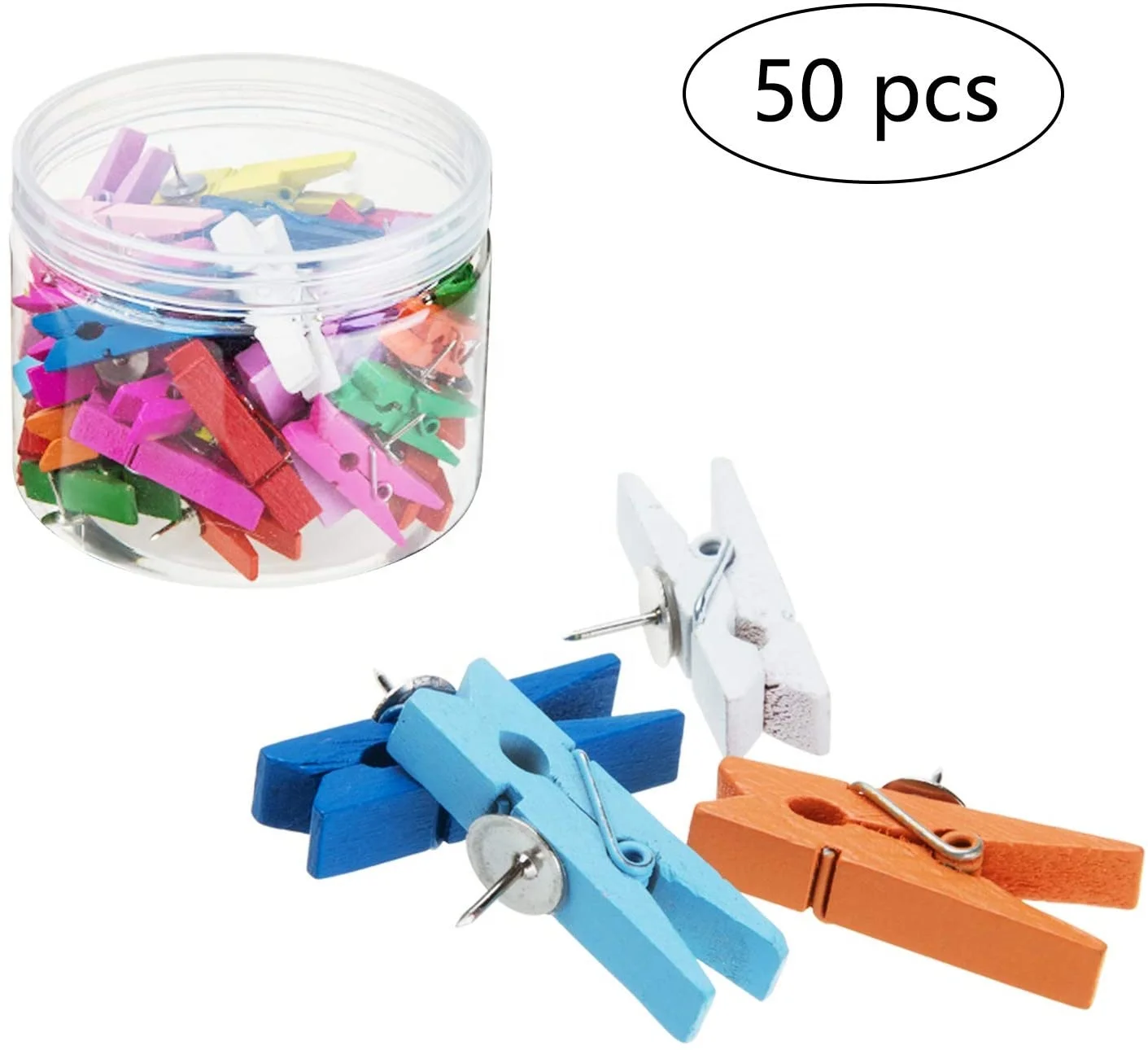 
Self-Adhesive Cork Board Tiles Mini Wall Bulletin Board with 50 Multi-Color Push Pins 