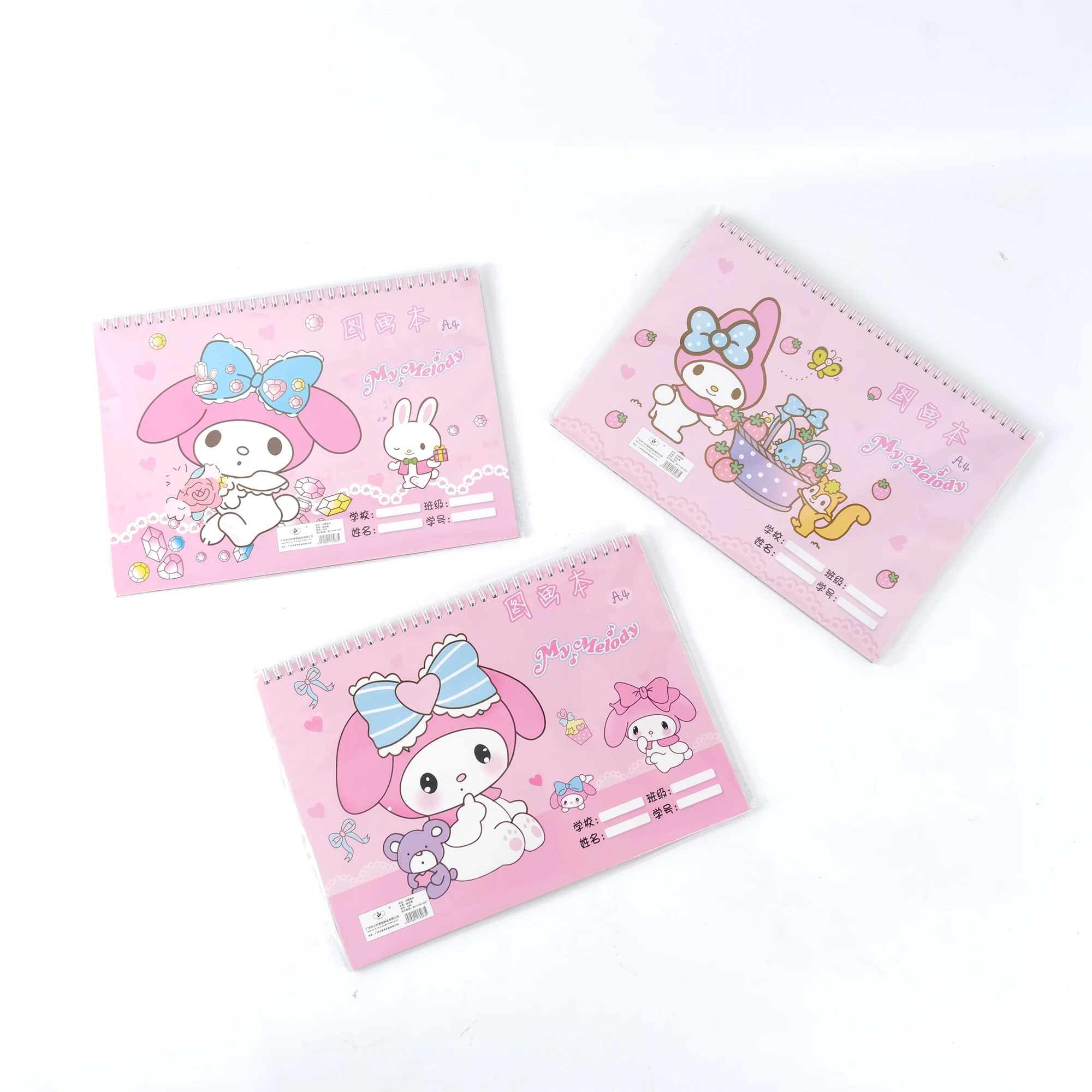 Wholesale Custom Kids Drawing Book  OEM Sketch Book Watercolor Sketchbook for Drawing