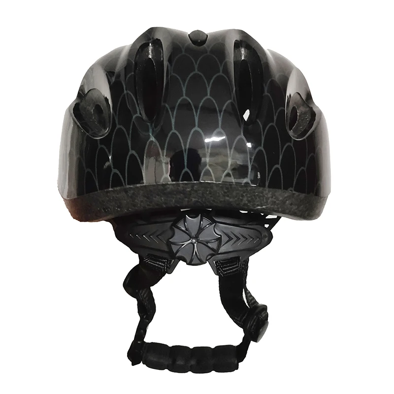 Customized Printing Brand Logo Cartoon Kids Bicycle Helmet PVC Out-mold Children Bike Helmet