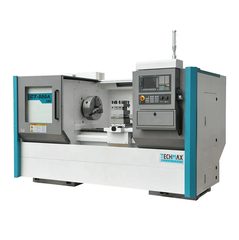Good Precision Medium Duty Metal Center Cnc Lathe Machines CT400A CT460A CT500A Horizontal Lathe