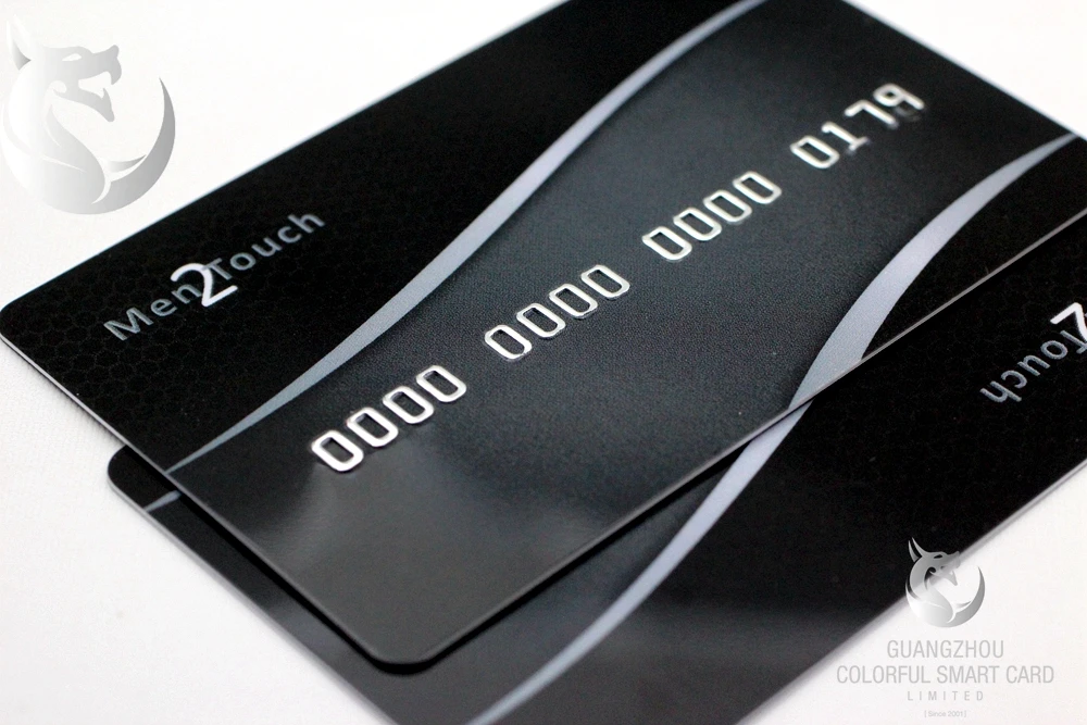 Luxury Service PVC Plastic Business Card Vip Membership Card Loyal Card Machine Printing