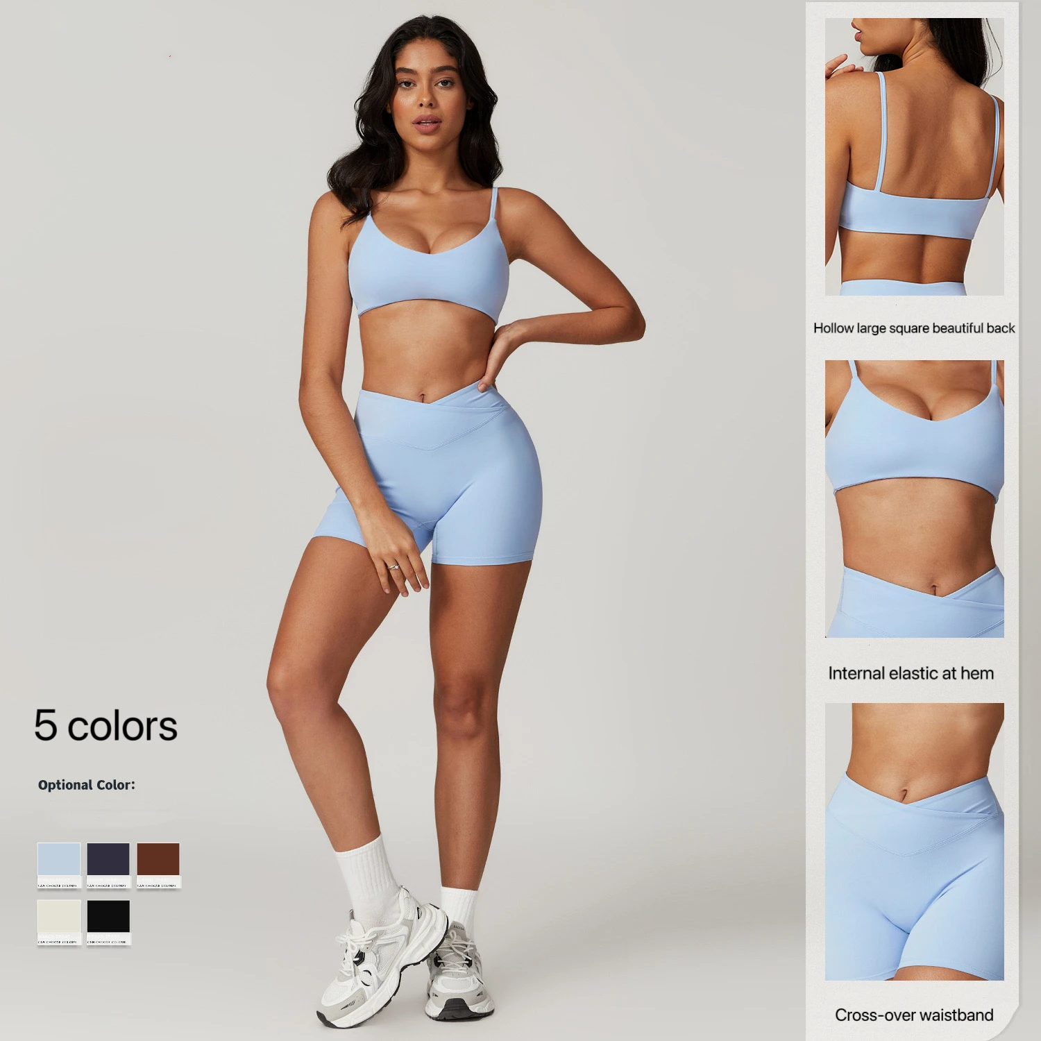 Factory Direct Sale 4pcs Leggings Sets for Women Best Price Workout Sets Quick Dry Sportswear Wear Sets Women