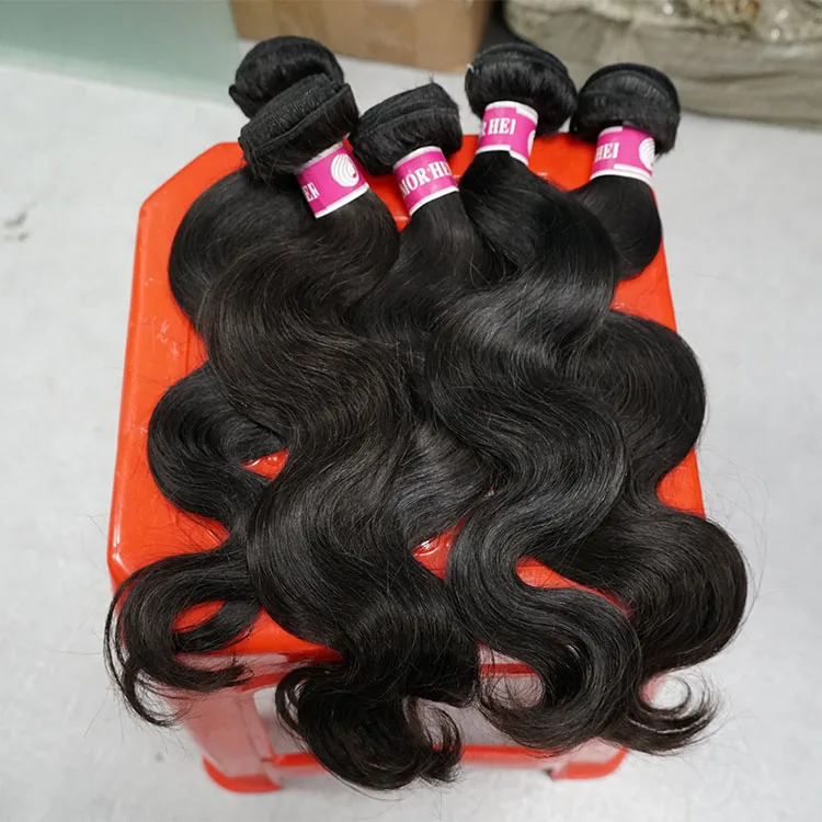 Mink Unprocessed Bundles Large Stock Grade 11a Virgin Indian Hair Vendors Human Hair Supplier ,Cuticule Aligned Indian Hair
