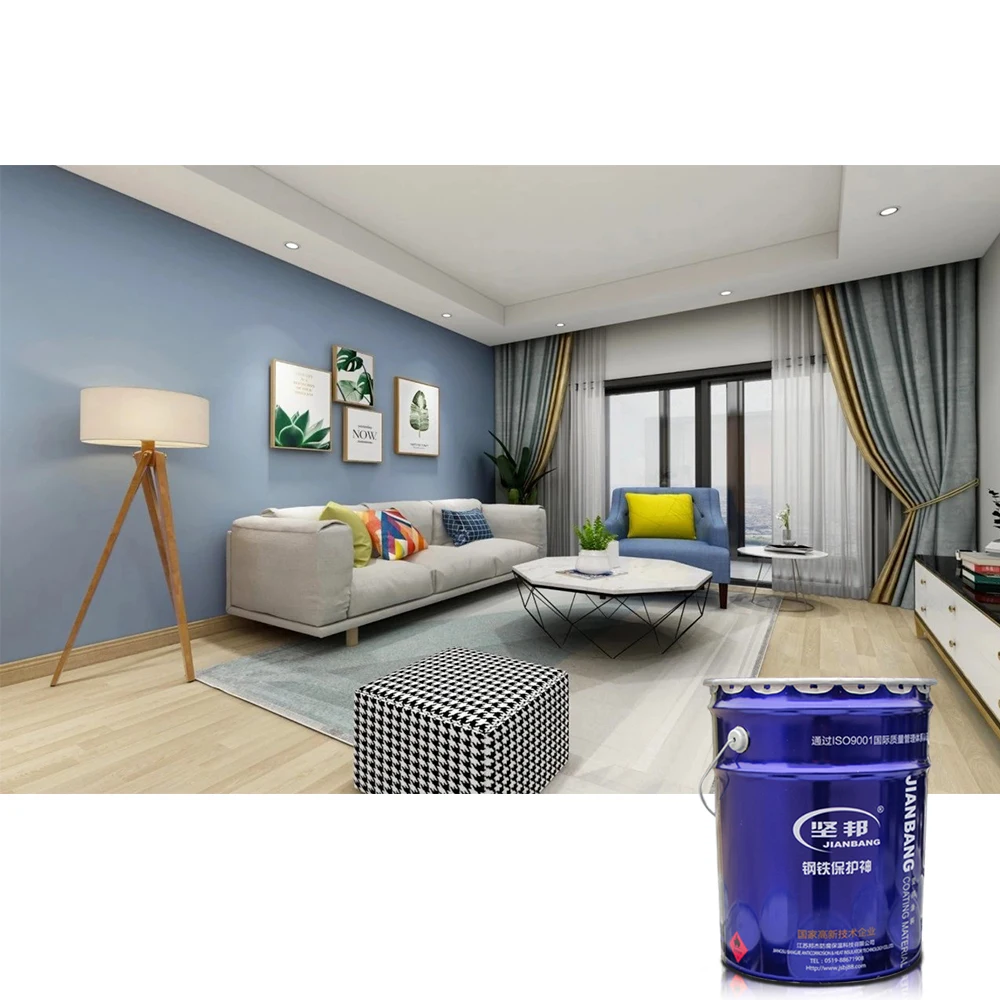 JIANBANG wholesale price acrylic resin emulsion painting for living room wall