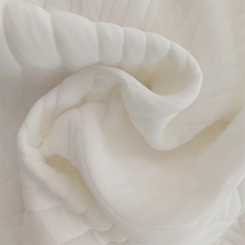 Graphene fabric solid color home textile fabric corrugated jacquard knitted fabric