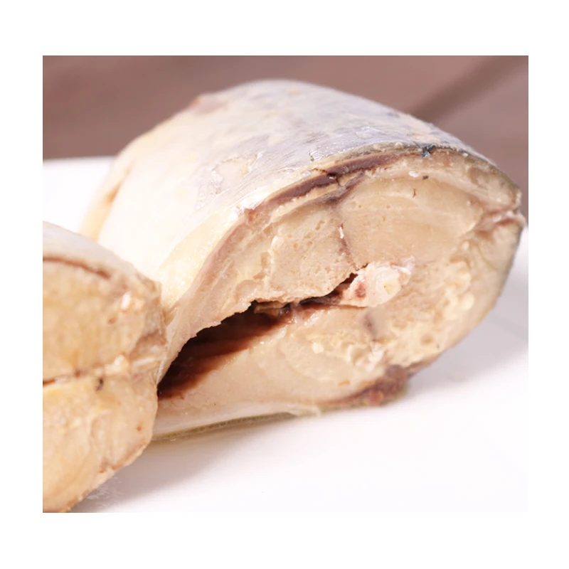Canned seafood canned jack mackerel in brine
