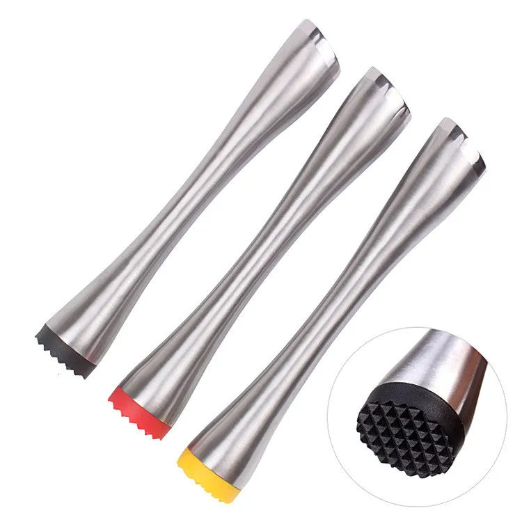 2021 Amazon Hot sell Professional Bartender Bar Accessories  High Quality stainless steel cocktail bar muddler Pestle