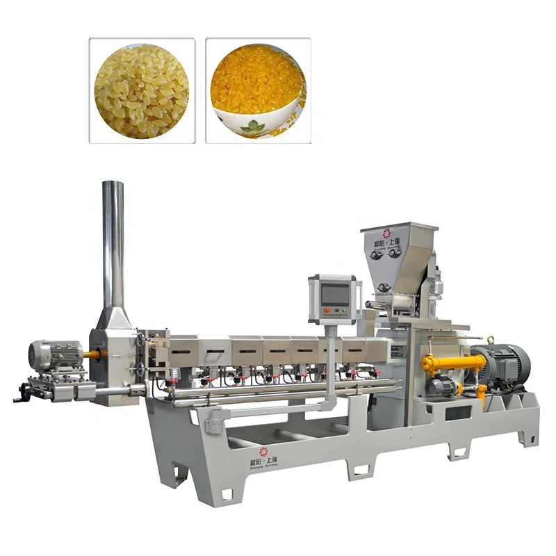 Super Kernel Basmati Rice FRK Rice Machinery Production Line Nutrition Artificial Rice Making Machine