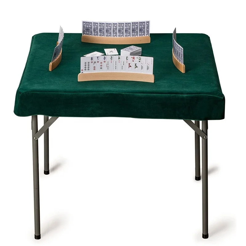 Professional Grade Felt Table Cover for Poker, Cards, Mahjong, Board Games, and Tile Games
