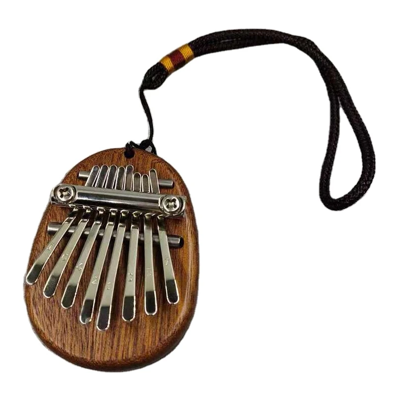 cheap price kalimba 8 keys thumb piano kalimba musical instrument solid mahogany body mini Kalimba Amazon hotsale
