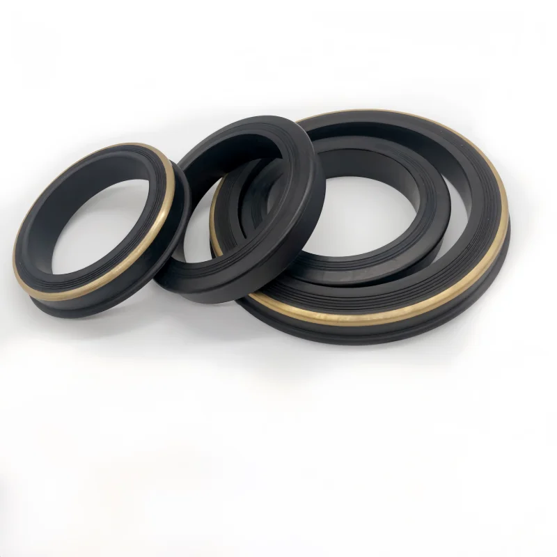 Easy Installation 2' Buna Hammer Union Lip Seal Ring With Brass