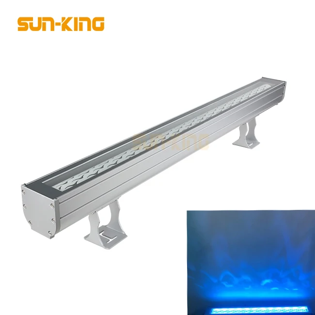 blue green Projector Light narrow beam landscape lighting Dynamic Water Wave Ripple Lights Bridge Hotel Building Wall Washer
