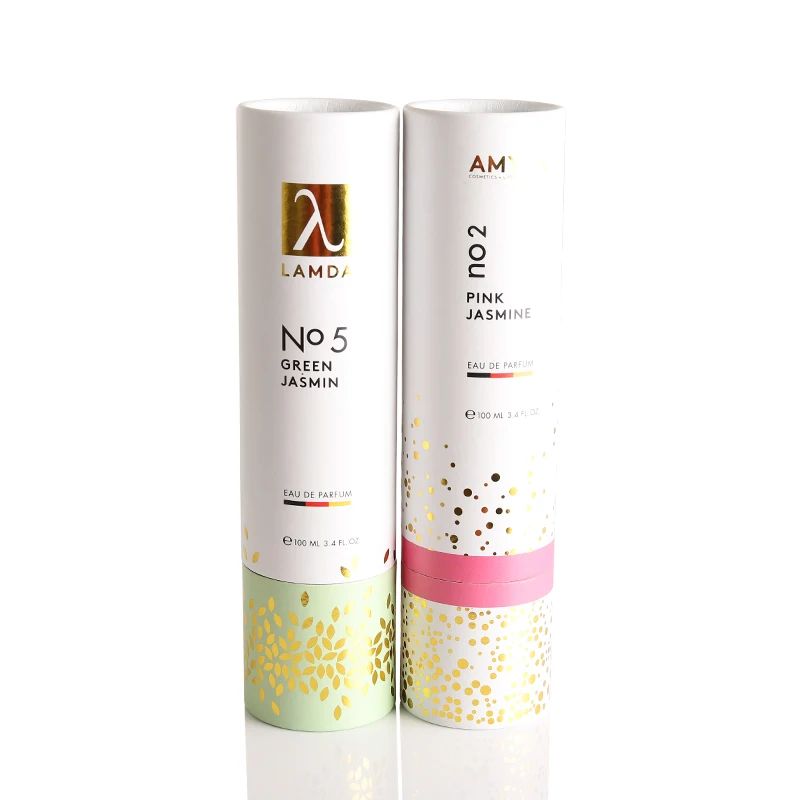 Round flower boxes exquisite cardboard paper tube cans round box packaging