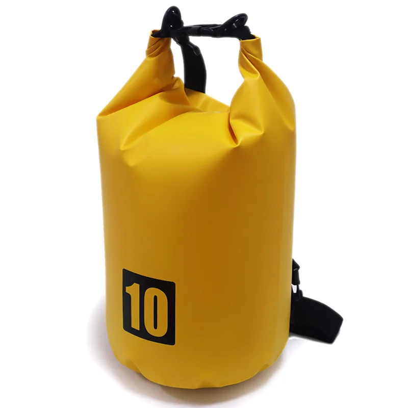 Wholesales Custom Outdoor Sport Waterproof PVC Dry Bag 3L 5L 10L 15L 20L  Floating Boating Fishing Swimming Ocean Pack