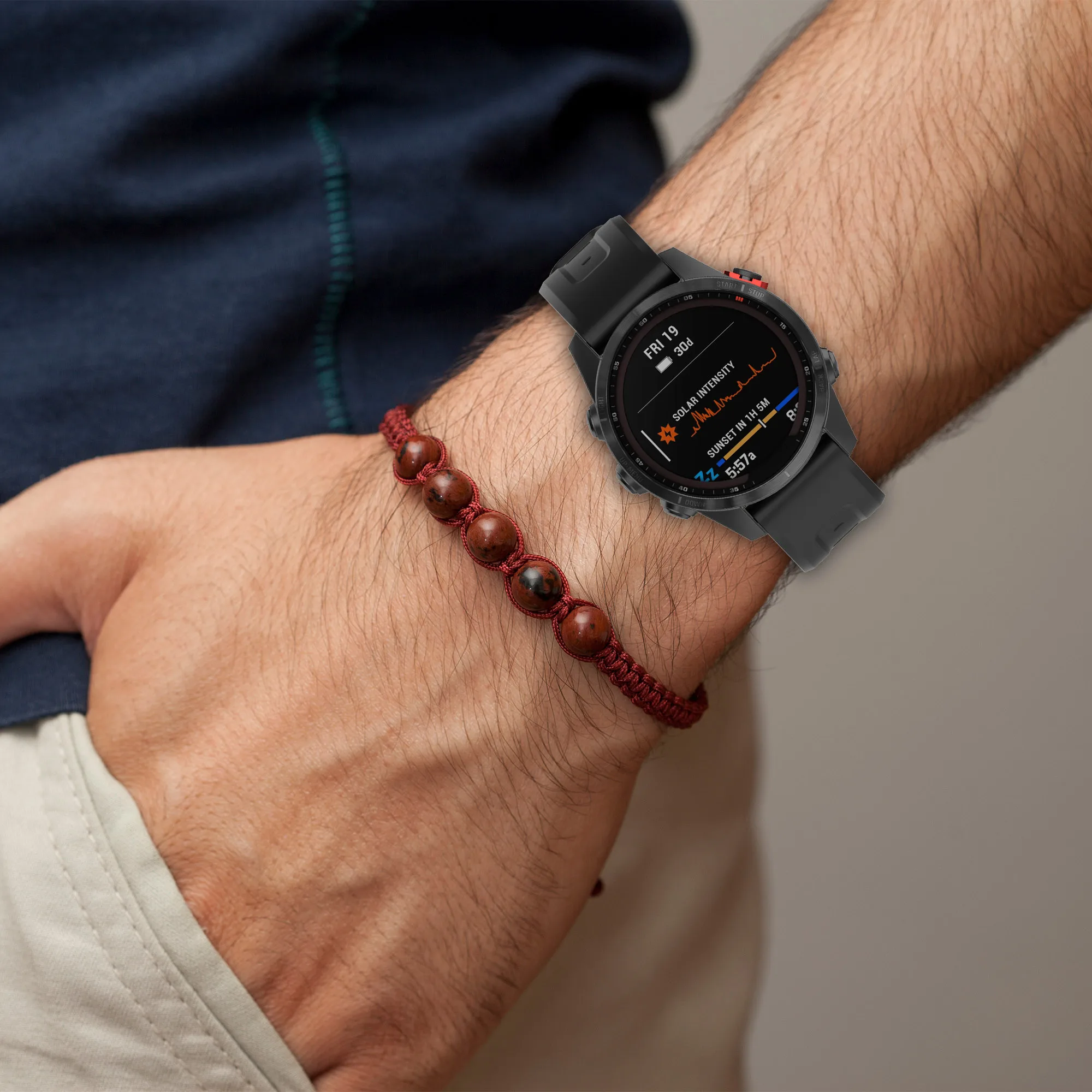 Ремешок силиконовый для смарт-часов Amazfit Falcon 22 мм
