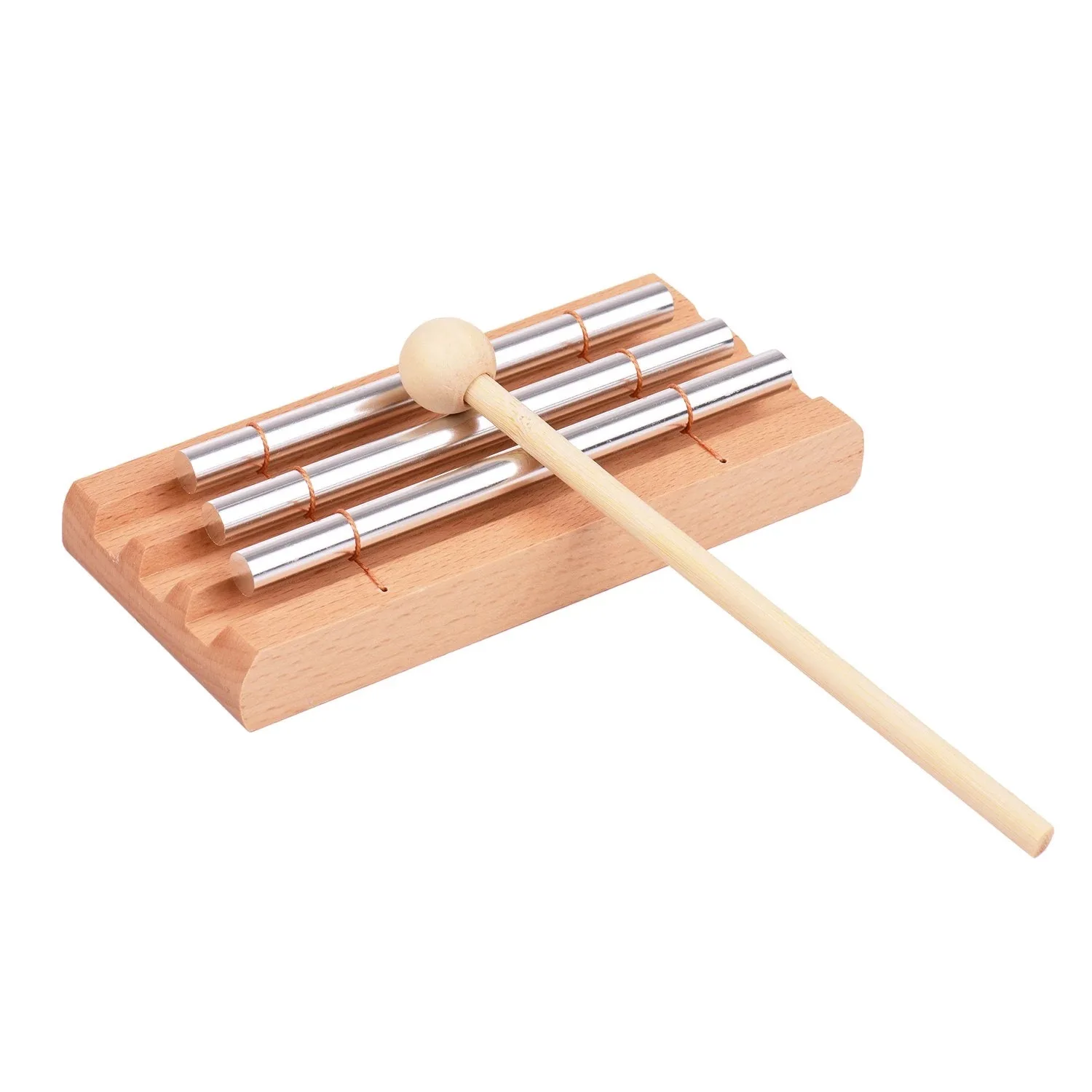 Wholesale Cheap Wood Percussion Instruments Child 1 Phoneme Tube Chime