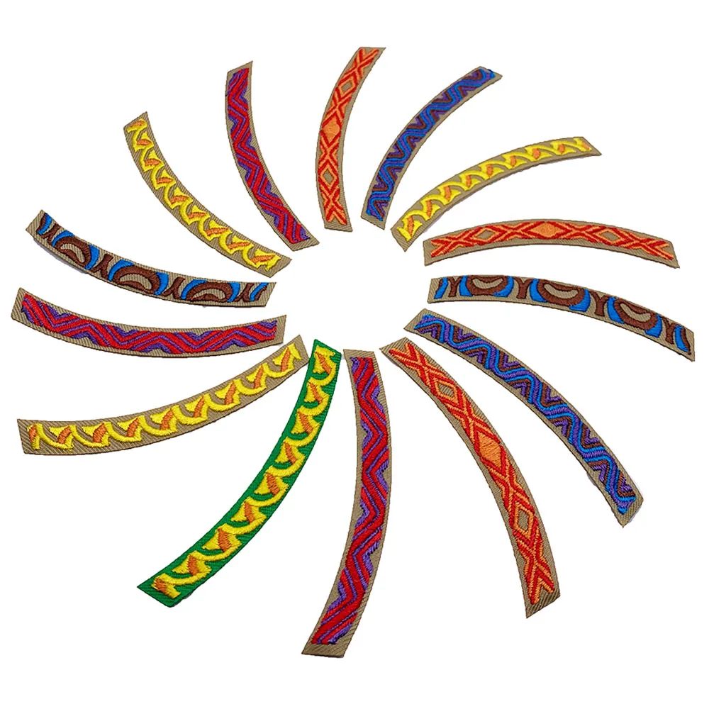 Wholesale Custom Embroidery Boy Scout Patches Iron on  Girl Scout Badges patches for clothing