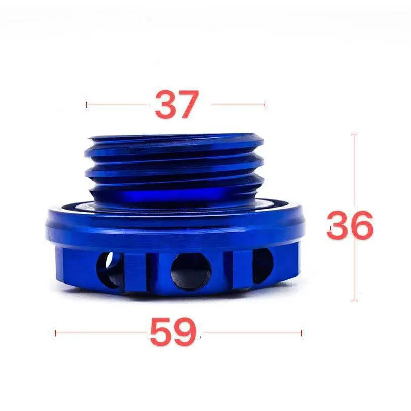 JDMotorsport88 JDM Racing Alloy Aluminum Engine Oil Filler Cap For Subaru