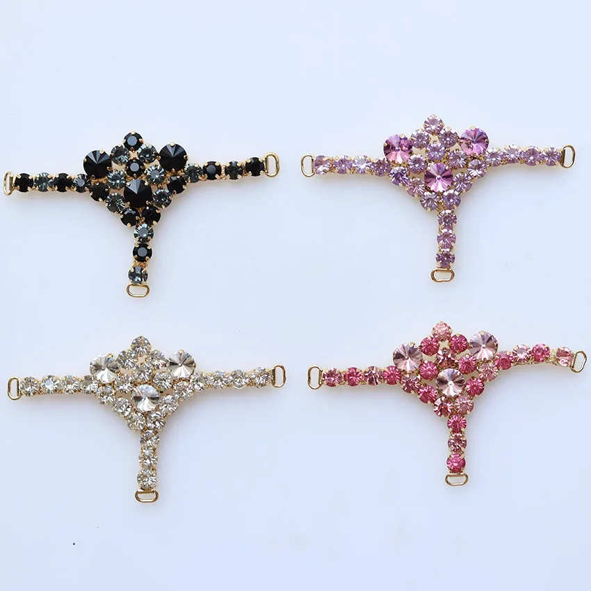 Бинг Т-образная ручная сварка женская обувь аксессуары Тапочки аксессуары, стеклянные стразы женская обувь аксессуары