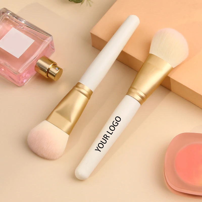 Private Label Make Up Blush And Bronzer Brush Face Makeup Powder Brush Blusher
