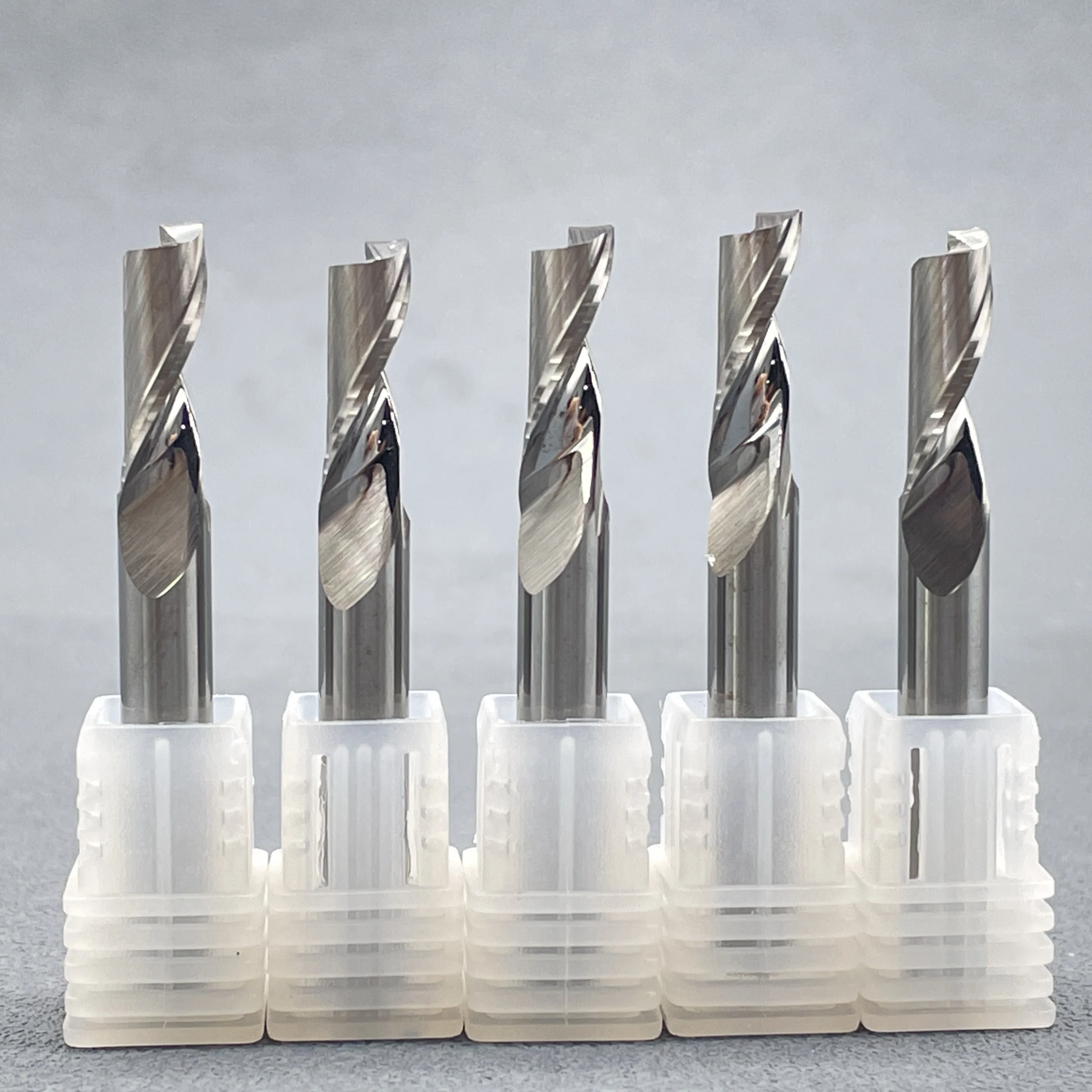 Solid carbide End Mill for Aluminum dlc coating Cutting Tool Single Flute Milling Cutter