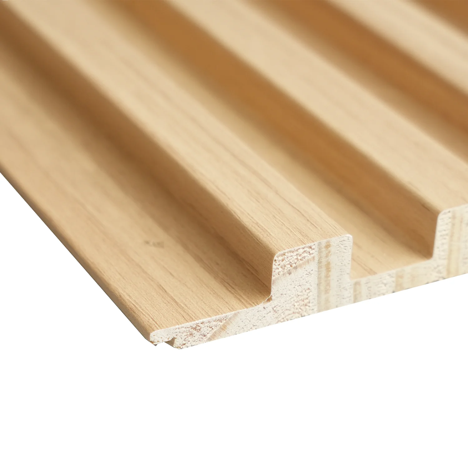 Hanghe Wood And Polyester Acoustical Wall Decor Soundproof Board Slat Acoustic Panel for Function Room